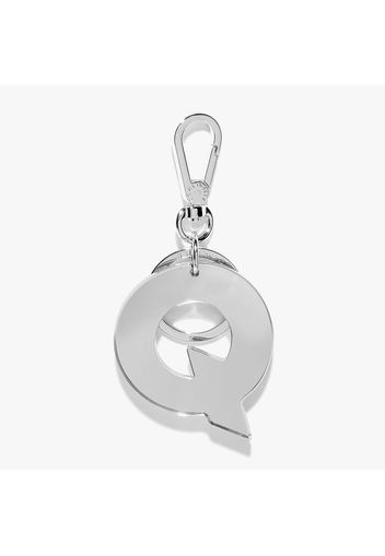 Small Alphabet Lovers Portachiavi Silver Plexy e Metallo