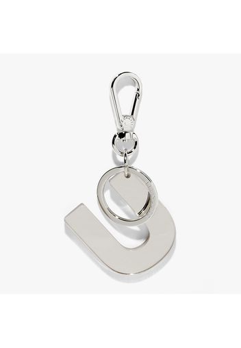 Small Alphabet Lovers Portachiavi Silver Plexy e Metallo