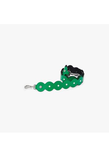 Studs Tracolle Alien Green/Noir Pelle Bottalatino