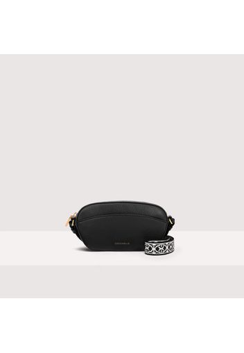 Enchanteuse Mini Bags_ NOIR Pelle con Grana