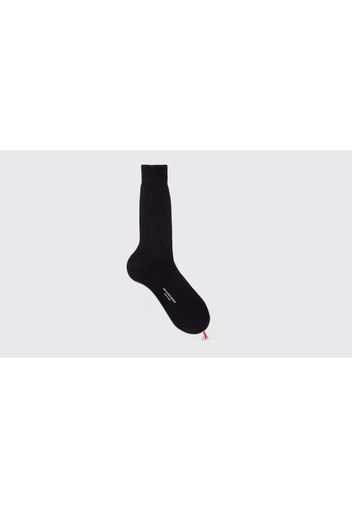 Calze Navy Cotton Calf Socks Cotton