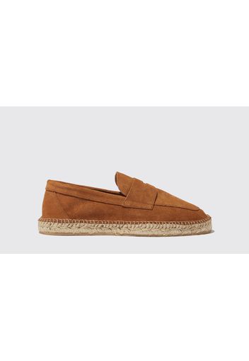 Espadrillas Diego Tobacco Suede Camoscio