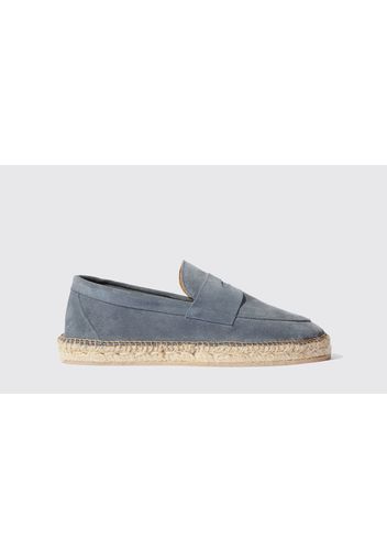 Espadrillas Diego Grey Suede Camoscio