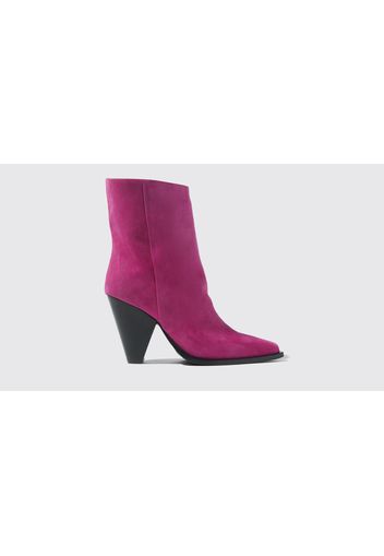 Stivali Emily Fuchsia Suede Camoscio