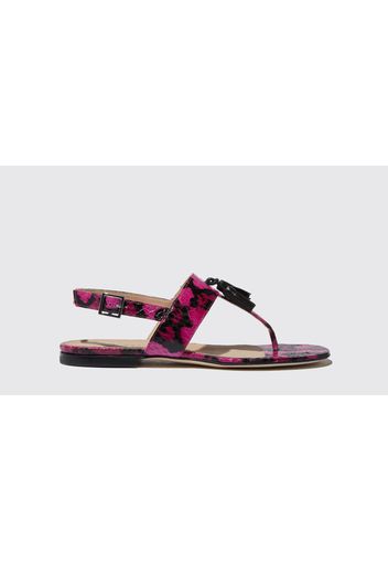 Sandali & Espadrillas Emma Fucsia Elaphe Elaphe