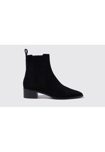 Chelsea Boots Olivia Nera Scamosciata Camoscio