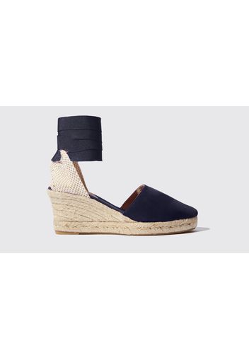 Espadrillas Paloma Blue Suede Camoscio