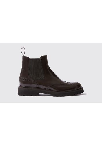 Chelsea Boots Poppy Brown Vitello Spazzolato