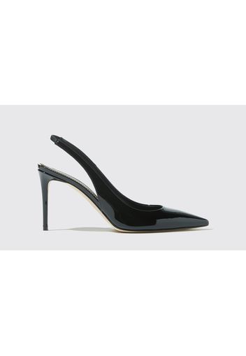 Pump Sutton Black Patent Vernice