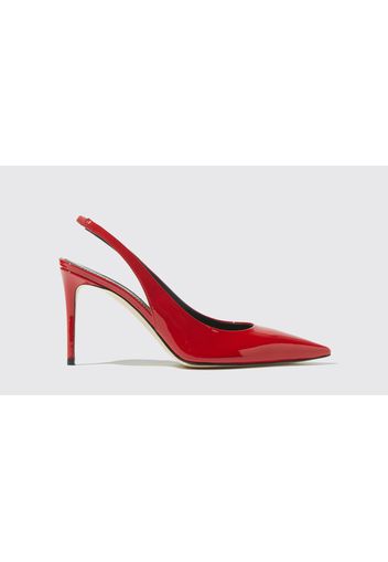 Pump Sutton Red Patent Vernice