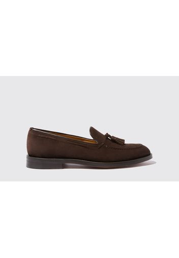 Mocassini William Brown Suede Suede Leather