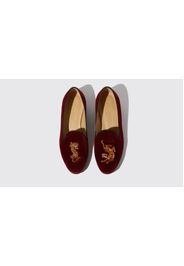 Mocassini & Scarpe basse Becky Burgundy Velvet Velvet