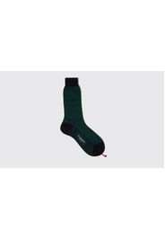 Calze Green Wool Calf Socks Lana