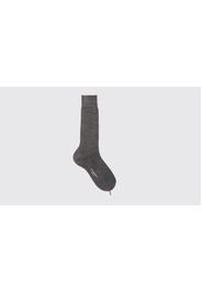 Last Chance Grey Wool Calf Socks Merino Wool