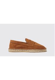 Espadrillas Diego Tobacco Suede Camoscio