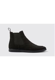 Chelsea Boots Eugenio Nero Scamosciato Camoscio