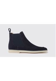 Chelsea Boots Eugenio Blu Scamosciato Camoscio