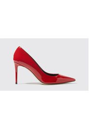 Pump Gigi Red Patent Vernice