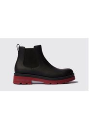 Chelsea Boots Justin Red Edit Vitello