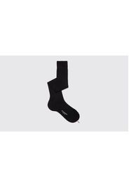 Uomo Navy Cotton Knee Socks Cotton