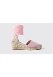 Espadrillas Paloma Pink Suede Camoscio