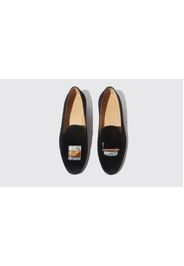 Slippers Tom Black Velvet Velluto