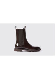 Chelsea Boots Wooster Chocolate Pelle di vitello spazzolata