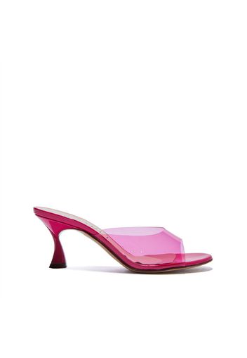 K Blade Fluo PVC Mule, Mules, Shocking Pink, Vernice