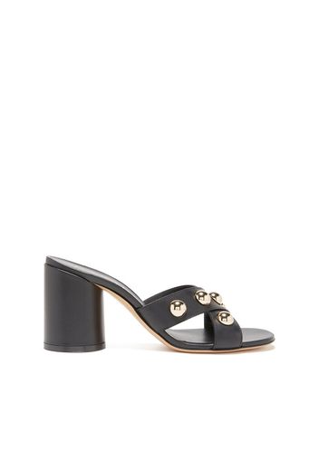 Ellen Mule con Borchie, Mules, Nero, Pelle di vitello