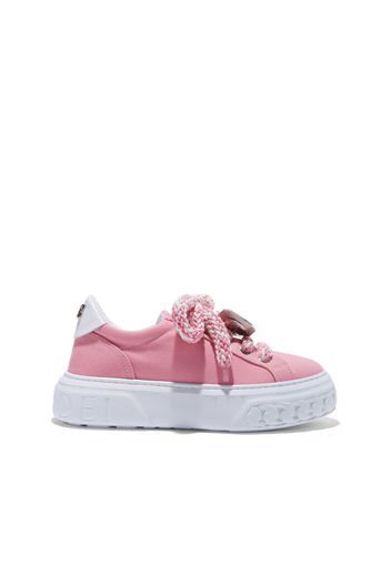 Off-Road Bowe Sneakers, Sneakers, Flamingo e Bianco, Canvas