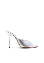 Julia Ilary Flash Mule, Mules, Argento, Nappa laminata