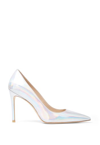 Stuart 100 Pump - Donna Décolleté E Slingback Argento 40