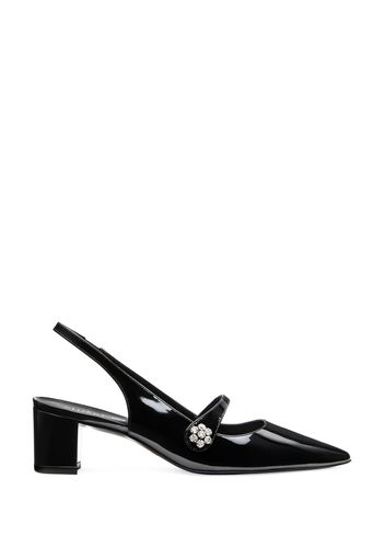 Crystal Fleur 50 Block Slingback - Donna Décolleté E Slingback Black 37