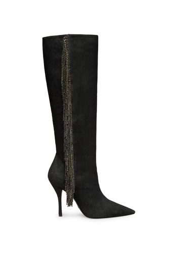 Crystal Fringe Boot - Donna Stivali E Stivaletti Black 37