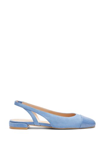 Sleek Slingback - Donna Mocassini E Scarpe Basse Blue Steel 38