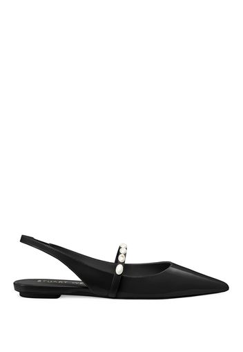 Emilia Pearlita Slingback Flat - Donna Mocassini E Scarpe Basse Black 38.5