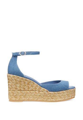 Nudistia Espadrille Wedge - Donna Zeppe Washed 36