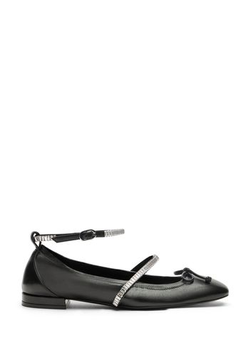 Stefanie Ballet Flat - Donna Mocassini E Scarpe Basse Black/clear 40