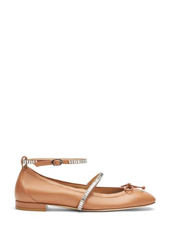 Stefanie Ballet Flat - Donna Mocassini E Scarpe Basse Tan/clear 39