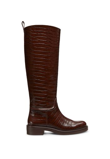 Celia Riding Boot - Donna Stivali E Stivaletti Walnut Tonal 39