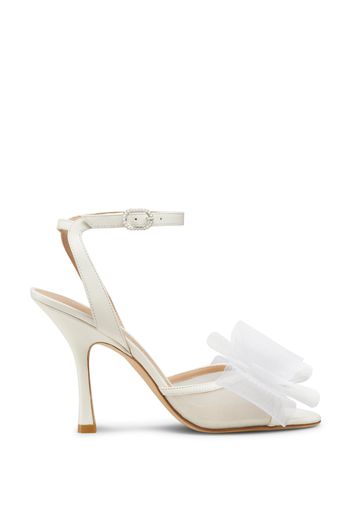 Blushing Bow 100 Sandal - Donna Sandali Cream/white 38