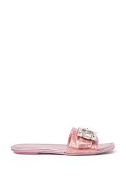 Saint Tropez Flat Slide - Donna  Cotone Candy Ghiaccio 37