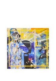 Sw X Kidsuper Silk Scarf - Donna  Blu One Size