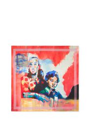 Sw X Kidsuper Silk Scarf - Donna  Corallo One Size