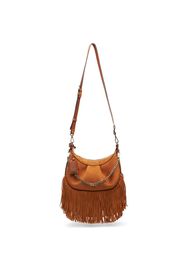 Stellar Crescent Fringe Bag - Donna  Camel One Size