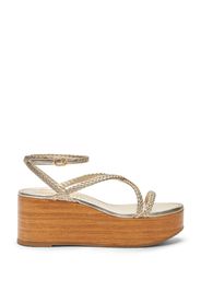 Wovette Wedge - Donna Zeppe Light Gold/sand 38.5