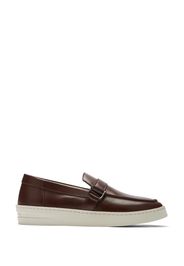 Hamptons Buckle Loafer - Uomo Mocassini Dark Brown 45