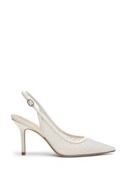 Emilia Mesh 85 Slingback - Donna Décolleté E Slingback White/frosted White 40.5