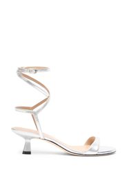 Nudist Wrap 50 - Donna Sandali Silver 39.5