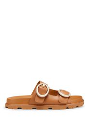 Benni Sport Slide - Donna Sandali Macchiato 38